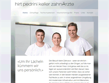 Tablet Screenshot of hirtpedrinikeller.ch